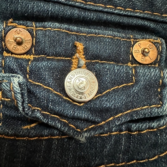 👀 True Religion Becky Mom Size 28 Petite - Picture 6 of 12
